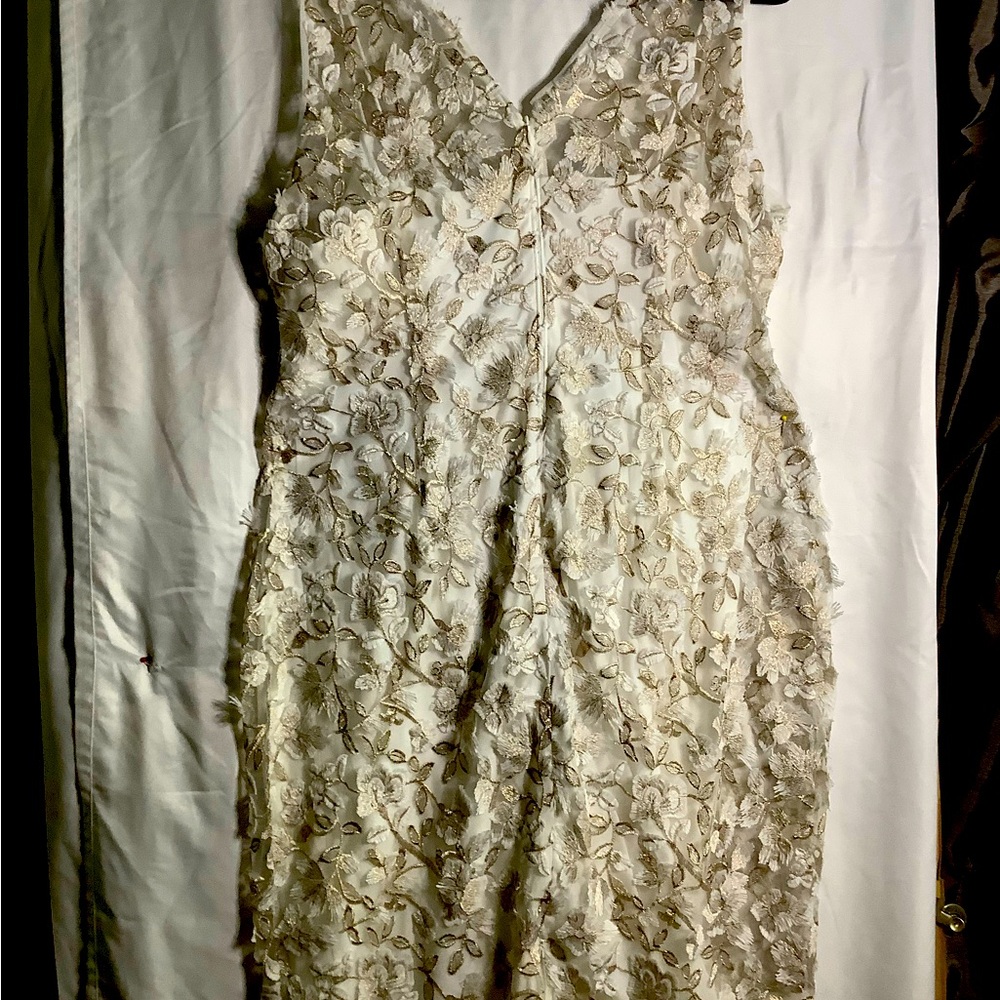 Adrianna Papell cocktail dress sleeveless